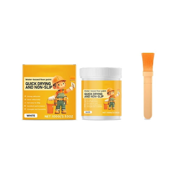 Binwennn Epoxy Floor Paint Water Based Epoxy Floor Paint Floor Paint Water Based Floor Paint For Both Indoor And Outdoor Concrete Wall Filler in Home up Bar without Screws Final Sand Paste Drywall