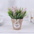 thumbnail image 4 of Artificial Plant Decorative Flowers Fake Flowers Mini Potted Bonsai Green Plant, 4 of 7