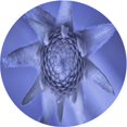 thumbnail image 1 of Ahgly Tapis d'Intérieur Lavable en Machine Carré Transitionnel Bleu Ciel, 3 Pieds Carré, 1 of 7