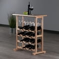 thumbnail image 2 of Winsome Vinny 24-Bottle Wine Rack, Natural - 83024, 2 of 7