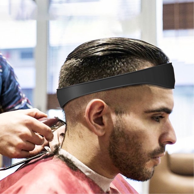 Bande de Coupe de Cheveux, Gabarit de Gel pour Rasage, Sangles Courbées pour Coiffeur, Col, Cou pour Fourrure, Moules à Raser, Ensembles de Cuisson