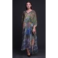 thumbnail image 2 of Phagun Crâne Femmes Long Kaftan de Plage Tenue de Plage Paréo de Bikini Robe Maxi-4x-5x, 2 of 4