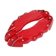 thumbnail image 3 of Car Brake Caliper Covers, Decorative Brake Covers for Vehicle, Easy Installation Metal Finish ABS Brake Caliper Covers, High Temperature Resistant, Snap on Design, 3 of 8
