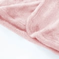 thumbnail image 4 of ZACPNCV Boys Fleece Robe Girls Hooded Bathrobe Toddlers Soft Fuzzy Robe for Kids Pink 12-13 Years, 4 of 5