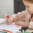 thumbnail image 2 of WHEANG Four Color Ballpoint Pen Cute Cute Head Color Click Pen Student Prize 0.2ml, 2 of 5