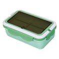 thumbnail image 2 of Sentmoon Divided Lunch Box, Microwave Heated Plastic Lunch Box, Microwave Oven Student Meal Box Office Worker Portable Tableware Meal Box Todays Deals Clearance Sales, 2 of 3