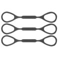 thumbnail image 4 of MOVTOTOP Trumpet Tuning Slide Stoppers 3Pcs in Black Silicone for Antiloss, 4 of 7