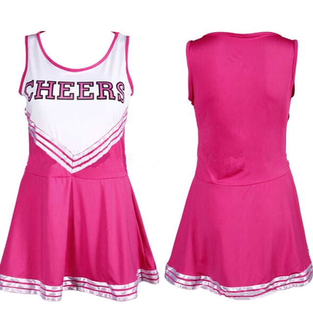 Gupgi Robe de Pom-Pom Girl pour Femmes pour l'École, Tenue d'Uniforme pour Fêtes Musicales