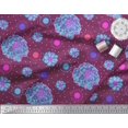 thumbnail image 3 of Soimoi Rayon Fabric Artistic Floral Printed Fabric 1 Yard 56 Inch Wide, 3 of 3