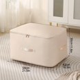 thumbnail image 3 of Deals Ultra Space Saving Self Compression Organizer Heavy Duty Moving Bags Storage Tote For Space Saving Space Saving Self Compression Organizer For Comforters Blankets Bedding Storage Bags, 3 of 9