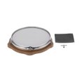 thumbnail image 2 of Silent Drum Practice Pad, Musical Instrument Supply Silent Drum Playing Kit Firm Durable Maple + Metal T Shape Wrench  For Drumming For Beginner, 2 of 8