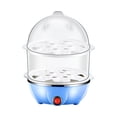 thumbnail image 2 of Clearance! Multifunctional Egg Cooker, Double Layer Egg Steamer for US Standard, Electric Egg Cooker for Soft Boiled, Hard Boiled, and Poached Eggs at Home, 2 of 7