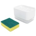 thumbnail image 3 of Dish Soap Dispenser for Kitchen, Dish Soap Dispenser, Soap Pump 2 In1 Press Liquid Soap Dispenser Soap Dispenser and Sponge Holder, Countertop Soap Pump Dispenser Caddy, 3 of 7