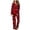 03_rouge, variante sur GPOECD Pyjama pour Femmes, Saint-Valentin, Imprimé de Cœurs, Boutons, Ensemble de Pyjama à Manches Longues pour un Port à la Maison Confortable et le Sommeil 08_Purple,m