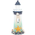 thumbnail image 1 of Wooden Lighthouse Decor Nautical Lighthouse Coastal Seaside Lighthouse Ornament, 1 of 8