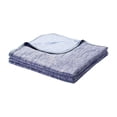 thumbnail image 2 of Couverture Rafraîchissante D'Été - Tissu en Soie Glacée pour un Sommeil Confortable. Literie Respirante et Douce, Portable, Bleu Foncé, JKODE, 2 of 9