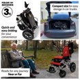 thumbnail image 2 of MAJESTIC IQ-8000 New Remote & Joystick Controlled Mobility Aid Lightweight Foldable Electric Wheelchair, 2 of 5