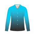 thumbnail image 3 of Birdeem Chemises pour Hommes Manches Longues Boutonnées Mode Décontractée Imprimée Bouton Col Rabattu Chemise Chemise Hauts Été Chemises Manches Longues pour Hommes, 3 of 4