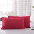 thumbnail image 1 of BAOPAI Luxury Hotel Protective Pillowcase Covers 2 Pack Breathable Moisture Wicking Oil Resistant Soft Comfortable Bedding for Better Sleep, 1 of 6