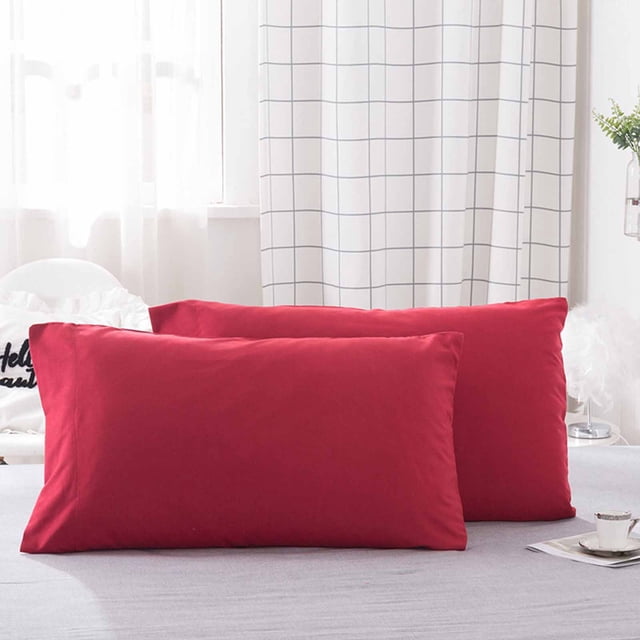BAOPAI Luxury Hotel Protective Pillowcase Covers 2 Pack Breathable Moisture Wicking Oil Resistant Soft Comfortable Bedding for Better Sleep