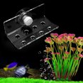 thumbnail image 1 of 8/ Support Corallien 4 Trous en Option, Support de Frag de Corail de Conteneur de Poisson, pour Aquarium de Conteneur de Poisson, 1 of 8