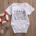 thumbnail image 2 of Opperiaya T-shirt à Manches Courtes d'Été pour Bébé Garçon Lettre Combinaison Décontractée, 2 of 6