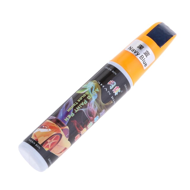 Xuanheng Scratch Remover Universal Plastic Pen, Capacity: 12ml Car Scratch Removal Pen Deep Blue