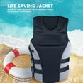 thumbnail image 3 of Life Jacket, Professional Buckle Design Life Saving Jacket Buoyant  For Children For Adults, 3 of 8
