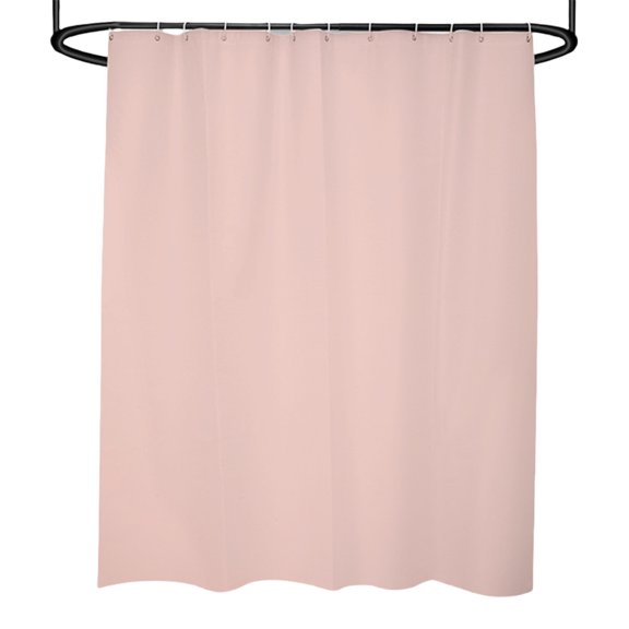Jubipavy Shower Curtain Solid Color Shower Curtain Waterproof Fabric Bathroom Curtain With Hooks Simples Modern Designs For Tub Toilet Closet