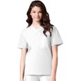 thumbnail image 1 of Maevn Unisex Core V-Neck TopWhite, X-Small, 1 of 1