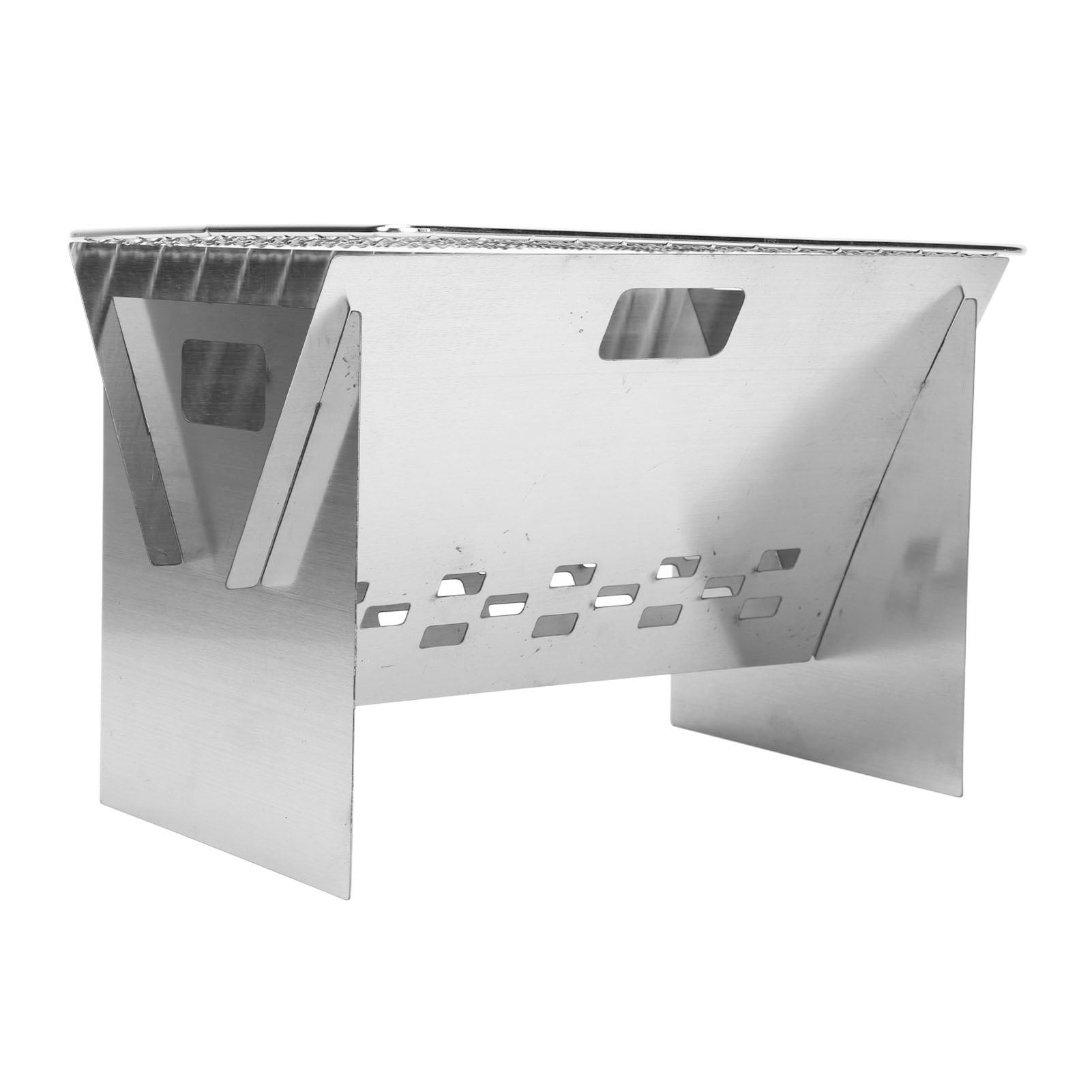 Folding Charcoal BBQ Grill, Stable Structure Outdoor Folding BBQ Grill  for Backyard Party
