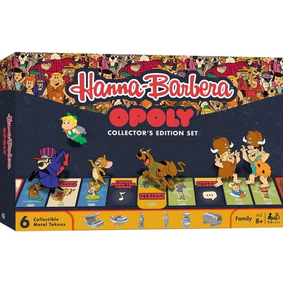Masterpieces Puzzle Company Hanna-Barbera Opoly Board Game