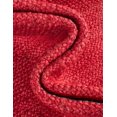 thumbnail image 3 of 9x12 Ft Oval Red Jute Area Rug, Hand-Woven, Reversible, Farmhouse Boho Style, Durable & Pet-Friendly Rug for Living Room, Dining Room, and Bedroom, 3 of 5