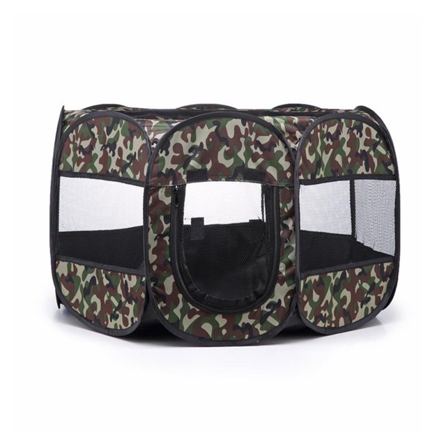 Portable Folding Octagonal Pet Tent Octagonal Fence Cat Dog Cage Cat Tent Puppy Kennel Octagonal Fence