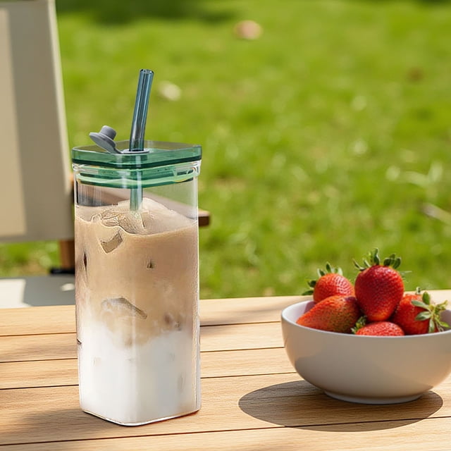 Coffee Glass Cup, Home Decor, Kitchen, Drinkware, 350ml Transparent Glass, Everyday Use