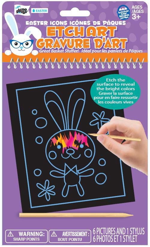 Mello Smello 6CT Easter Icon Etch Art