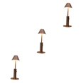 thumbnail image 1 of Baohd Dimmable Bedside Table Lamp Elegant Bar Decor Battery Powered Umbrella Bronze 3Set, 1 of 6