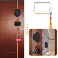 thumbnail image 4 of Cap Rack 2 Packs - Holds up to 16 Caps for Baseball Hats, Ball Caps For Use In Two Different Rooms Excellent Ball Cap Rack Storage Holder Organizer Hats Shelf Cap Holder, 4 of 8