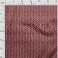 thumbnail image 3 of oneOone Viscose Chiffon Maroon Fabric Asian Block Sewing Craft Projects Fabric Prints By Yard 42 Inch Wide, 3 of 5