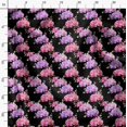 thumbnail image 3 of Soimoi Black Modal Satin Fabric Leaf Floral Print Sewing Fabric Yard 42 Inch Wide, 3 of 6