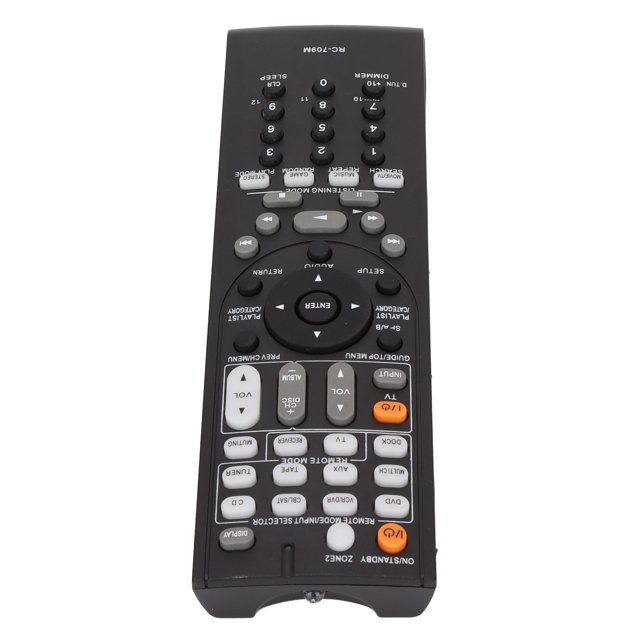 Télécommande Récepteur AV, Boutons Sensibles Résistants à l'Usure Télécommande ABS Facile pour TX SR576S pour Récepteurs AV