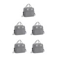 thumbnail image 1 of Transemion Fashionable Cooler Bags Stay Trendy While Keeping Food Cool And Fresh Polyester Portable With Should Strap gray 5Set, 1 of 6