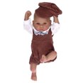 thumbnail image 2 of Infant Doll, Birthday Gift Baby Doll Delicate Role Play Toy  For Holiday Party Eyes Open, 2 of 8