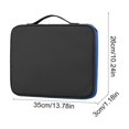 thumbnail image 3 of bbymog Sac Pochette pour Tablette d'Organisation et de Rangement avec Couches Multiples pour un Rangement Efficace Pochette Organisatrice Compacte pour Appareils Électroniques pour Voyages d'Affaires Étui pour Hommes et Femmes, 3 of 6