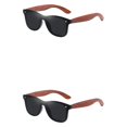 thumbnail image 4 of Decodeary Protection Bois Mode Lentille Colorée Options Monture Légère Noir 2 Ensembles, 4 of 6