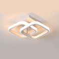 thumbnail image 4 of LED Ceiling Light, Modern Ceiling Light Fixture, Ceiling Lamp for Kitchen, Bedroom, Laundry, Living Room, Hallway, Loft, Apartment , White Warm Light, 4 of 8