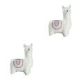 thumbnail image 2 of Wweixi 1/2/3 Animal Shape Pots Durable Materials For In Garden For Small Spaces Eco-friendly Crooked Head white 2PCS, 2 of 6