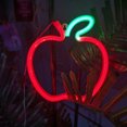 thumbnail image 3 of Apple Shape Neon Sign Led Neon Light Atmosphere Light Wedding Party Decoration, 3 of 8