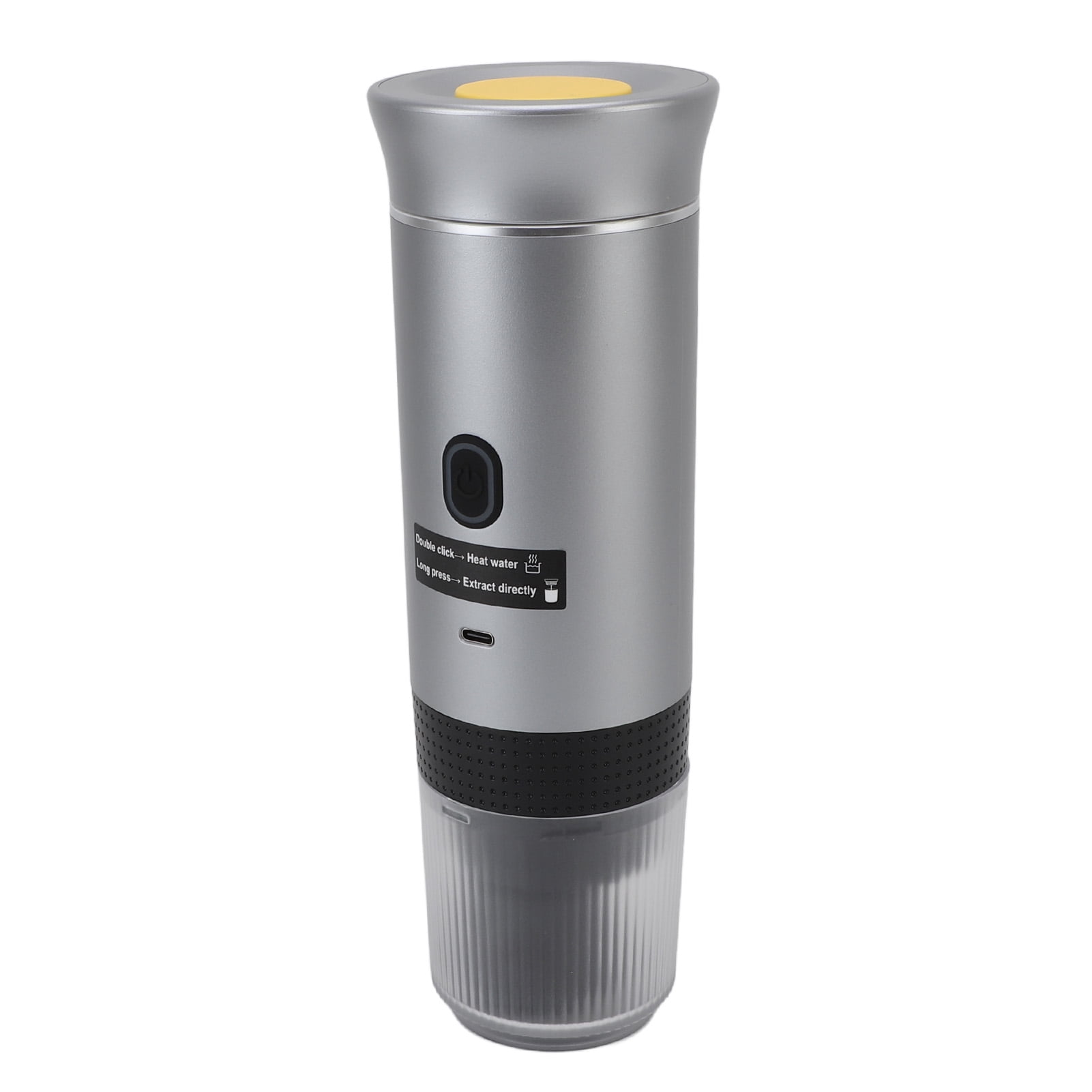 Travel Coffee Machine, Portable Electric Coffee Maker 120ml Long Battery Life Multipurpose  for Hiking