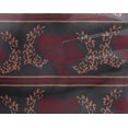 thumbnail image 4 of oneOone Georgette Viscose Fabric Stripe|Leaves & Hen Block Printed Craft Fabric BTY 42 Inch Wide, 4 of 4